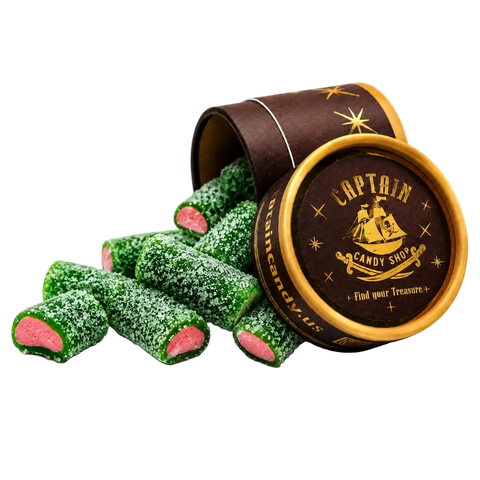 Sour Watermelon Licorice Bites