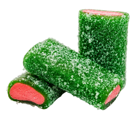 Sour Watermelon Licorice Bites
