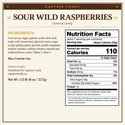 Sour Wild Raspberry