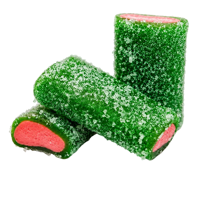 Sour Watermelon Licorice Bites