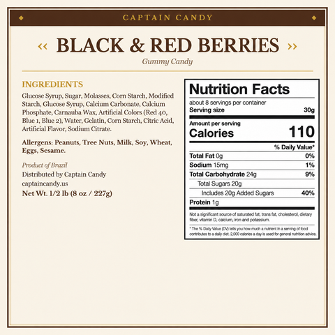 Black & Red Berries