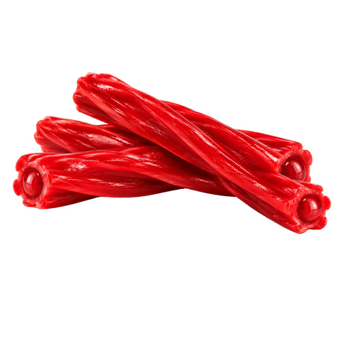 Filled Strawberry Licorice Tubes