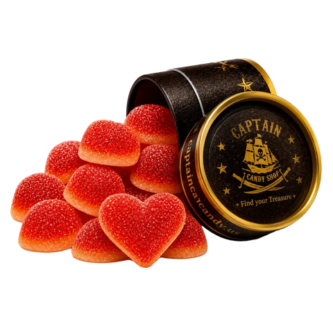 Filled Peach Hearts