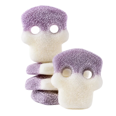 Swedish Sour Grapes Skulls