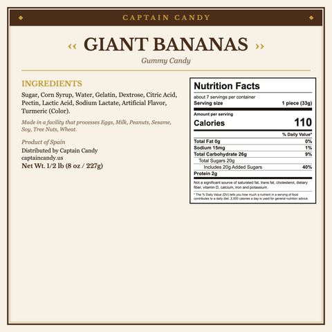 Giant Bananas