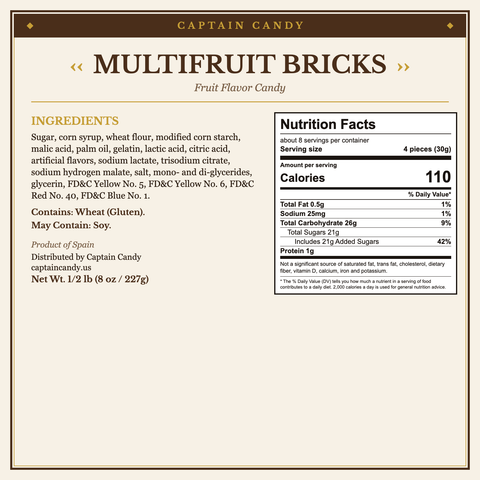 Multifruit Bricks