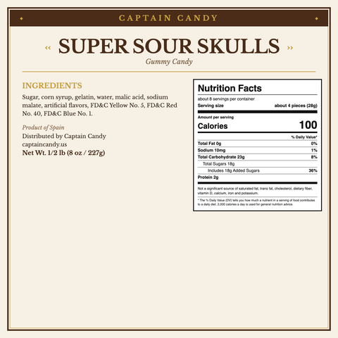Super Sour Skulls