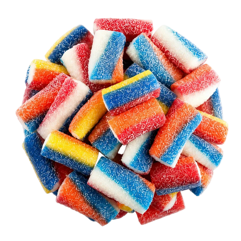 Sour Rainbow Filled Licorice Sticks
